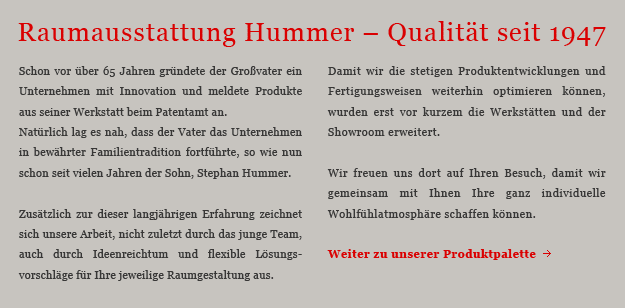 Raumausstattung Hummer Düsseldorf